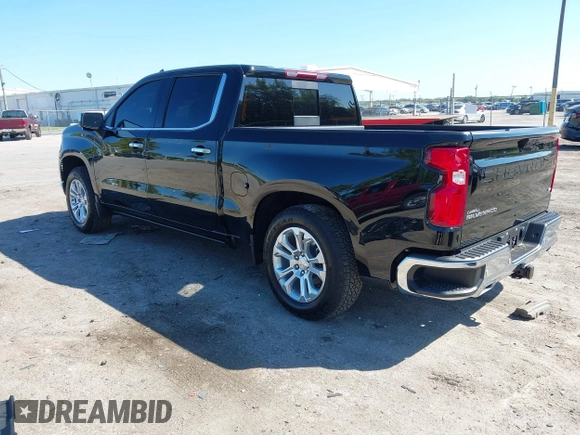 2024 Chevrolet Silverado 1500 LTZ with VIN 1GCUDGE81RZ298421, listed as a IAAI auction lot 41775039 with 6,900 mi miles and . Bid and sale history available at DreamBid. Image 3.