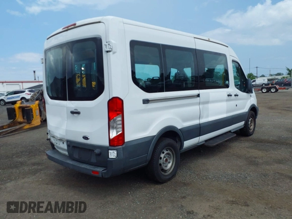 2017 Ford Transit with VIN 1FTYR2CM9HKA02106, listed as a IAAI auction lot 42514311 with 71,546 mi miles and . Bid and sale history available at DreamBid. Image 4.
