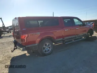 2017 Ford F-150 XL with VIN 1FTFW1EG7HKC03195, listed as a Copart auction lot 41387945 with 135,718 mi miles and Salvage Title. Bid and sale history available at carsss.com. Image 3.