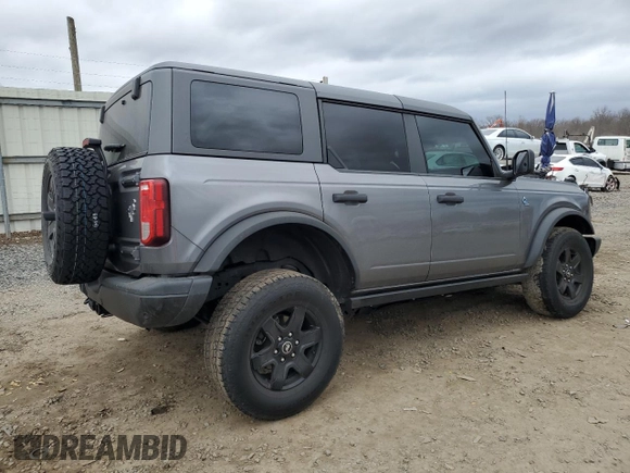 2022 Ford Bronco with VIN 1FMEE5BP0NLA95787, listed as a Copart auction lot 47701705 with 50,173 mi miles and Salvage title. Bid and sale history available at DreamBid. Image 3.