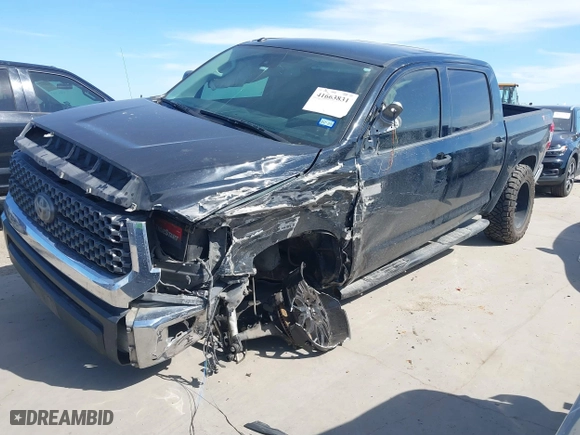 2018 Toyota Tundra 4WD SR5 with VIN 5TFDW5F12JX694518, listed as a IAAI auction lot 41663831 with 183,220 mi miles. Bid and sale history available at carsss.com. Image 18.
