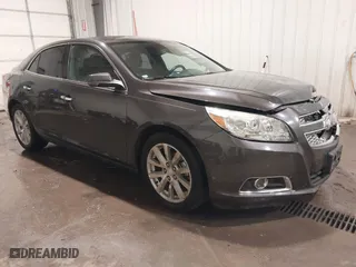 2013 Chevrolet Malibu LTZ with VIN 1G11H5SA0DF288078, listed as a IAAI auction lot 41441128 with 92,318 mi miles. Bid and sale history available at carsss.com. Image 1.