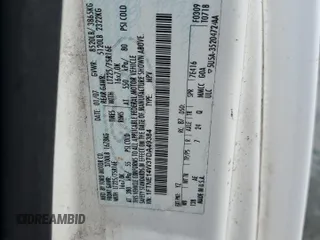 2007 Ford Econoline Cargo Commercial with VIN 1FTNE14W37DA49384, listed as a Copart auction lot 47226195 with Not Provided miles and Clean Title. Bid and sale history available at DreamBid. Image 13.