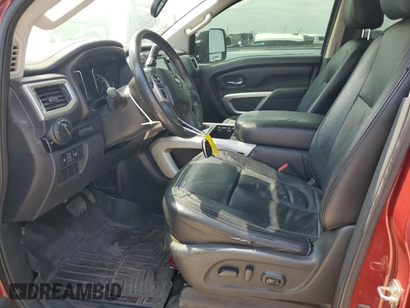 2017 Nissan Titan XD PRO-4X with VIN 1N6BA1F48HN516608, listed as a Copart auction lot 51453465 with 100,767 mi miles and Salvage Title. Bid and sale history available at carsss.com. Image 7.