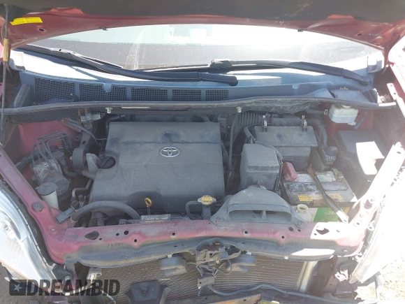 2012 Toyota Sienna LE AAS with VIN 5TDKK3DC9CS203298, listed as a IAAI auction lot 42070158 with 266,202 mi miles and . Bid and sale history available at DreamBid. Image 10.