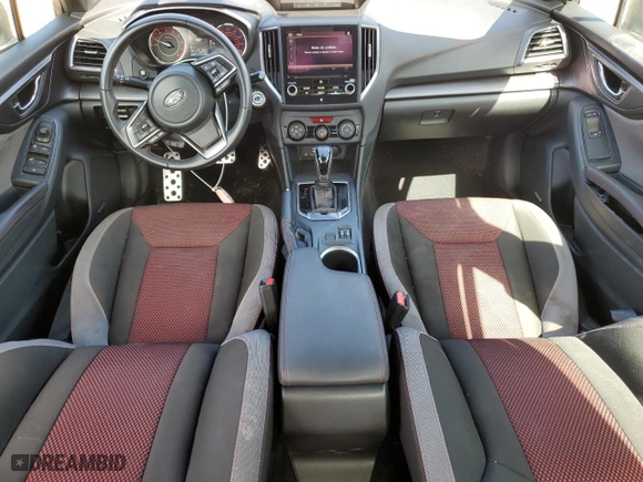 2022 Subaru Impreza Sport with VIN 4S3GKAM6XN3600107, listed as a Copart auction lot 72555324 with 30,795 mi miles and Clean Title. Bid and sale history available at carsss.com. Image 8.
