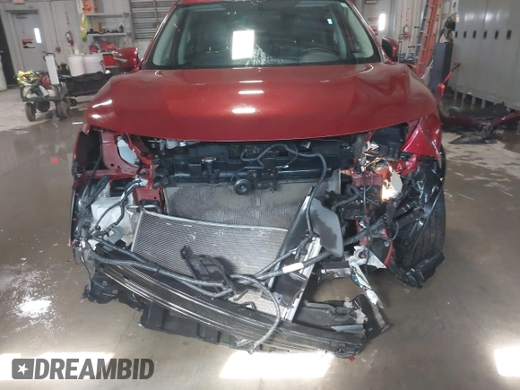 2014 Nissan Rogue SV with VIN 5N1AT2MV9EC774648, listed as a IAAI auction lot 41587650 with 227,748 mi miles. Bid and sale history available at carsss.com. Image 6.
