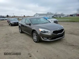 2014 Kia Cadenza Premium with VIN KNALN4D73E5167442, listed as a Copart auction lot 83373814 with 66,552 mi miles and Salvage Title. Bid and sale history available at carsss.com. Image 11.