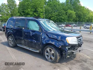 2013 Honda Pilot EX-L z VIN 5FNYF3H50DB037818, wystawiony jako IAAI lot #42201146 z przebiegiem 201 321 mil mil oraz . Historia ofert i sprzedaży dostępna na DreamBid. Obrazek 1.