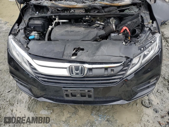 2019 Honda Odyssey EX-L with VIN 5FNRL6H70KB033362, listed as a Copart auction lot 73965474 with Not Provided miles and Salvage Title. Bid and sale history available at carsss.com. Image 12.