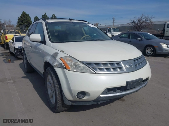 2006 Nissan Murano S with VIN JN8AZ08T26W423617, listed as a IAAI auction lot 41751723 with 181,797 mi miles. Bid and sale history available at carsss.com. Image 1.
