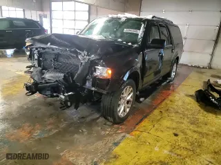 2015 Ford Expedition EL Limited with VIN 1FMJK2AT2FEF20193, listed as a Copart auction lot 88965395 with 117,171 mi miles and Salvage Title. Bid and sale history available at carsss.com. Image 12.
