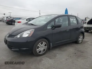 2010 Honda Fit with VIN JHMGE8H24AS010748, listed as a Copart auction lot 53756565 with 65,302 mi miles and Salvage Title. Bid and sale history available at carsss.com. Image 1.