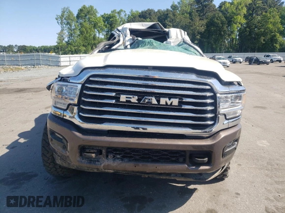 2021 Ram 2500 Longhorn with VIN 3C6UR5PL3MG597335, listed as a Copart auction lot 54699025 with 169,378 mi miles and Salvage title. Bid and sale history available at DreamBid. Image 5.