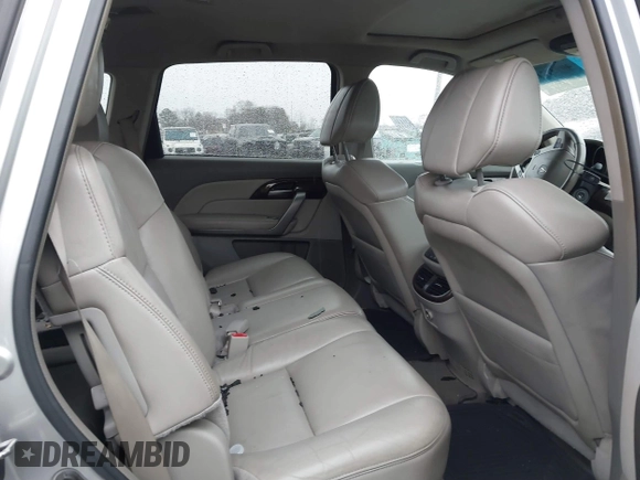 2013 Acura MDX Tech Pkg with VIN 2HNYD2H38DH500999, listed as a IAAI auction lot 40937213 with 138,336 mi miles. Bid and sale history available at carsss.com. Image 8.