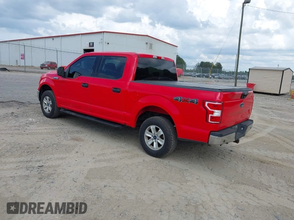 2020 Ford F-150 XL with VIN 1FTEW1EP7LKD79457, listed as a IAAI auction lot 42186674 with 203,852 mi miles. Bid and sale history available at carsss.com. Image 3.