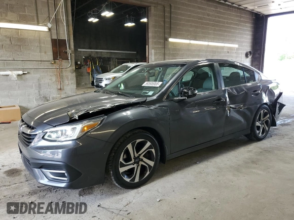 2020 Subaru Legacy Limited z VIN 4S3BWAL67L3010010, wystawiony jako Copart lot #59595955 z przebiegiem 49 892 mil mil oraz Szkoda całkowita • Salvage title. Historia ofert i sprzedaży dostępna na DreamBid. Obrazek 1.