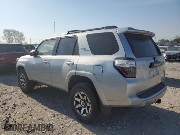 2023 Toyota 4Runner TRD Off Road Premium with VIN JTERU5JR3P6120898, listed as a Copart auction lot 46984915 with 49,525 mi miles and Salvage title. Bid and sale history available at DreamBid. Image 2.