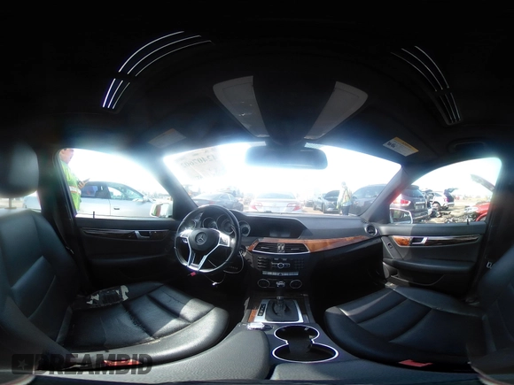 2014 Mercedes-Benz C 250 Sport with VIN WDDGF4HB5EG245388, listed as a IAAI auction lot 42407602 with 96,415 mi miles and . Bid and sale history available at DreamBid. Image 19.