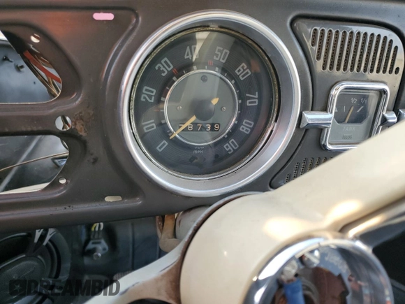 1964 Volkswagen Beetle with VIN 5976429, listed as a Copart auction lot 85807444 with 78,739 mi miles and Salvage Title. Bid and sale history available at DreamBid. Image 9.