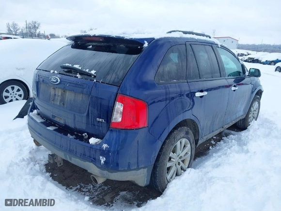 2011 Ford Edge SEL with VIN 2FMDK3JC6BBB38533, listed as a IAAI auction lot 41176380 with 200,909 mi miles. Bid and sale history available at carsss.com. Image 4.