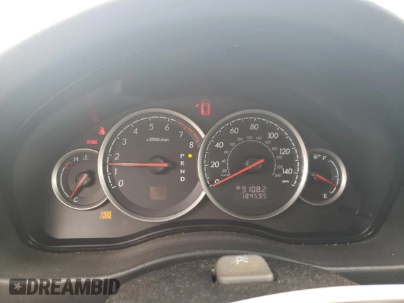 2007 Subaru Legacy Outback with VIN 4S4BP61C777331638, listed as a Copart auction lot 61790415 with 184,595 mi miles and Clean title. Bid and sale history available at DreamBid. Image 9.