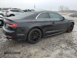 2018 Audi S5 Prestige z VIN WAUR4AF5XJA045654, wystawiony jako Copart lot #88883275 z przebiegiem 107 643 mil mil oraz Szkoda całkowita • Salvage title. Historia ofert i sprzedaży dostępna na DreamBid. Obrazek 3.