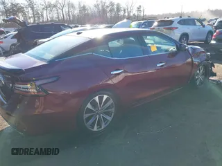 2020 Nissan Maxima Platinum with VIN 1N4AA6FV1LC377694, listed as a IAAI auction lot 40997776 with 14,321 mi miles and . Bid and sale history available at DreamBid. Image 4.