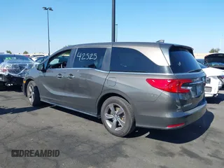 2022 Honda Odyssey EX with VIN 5FNRL6H51NB003886, listed as a IAAI auction lot 41542525 with 68,031 mi miles and . Bid and sale history available at DreamBid. Image 15.