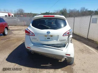 2014 Nissan Murano S with VIN JN8AZ1MU0EW403482, listed as a IAAI auction lot 41806817 with 76,624 mi miles. Bid and sale history available at carsss.com. Image 17.