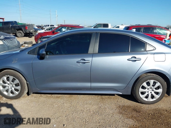 2024 Toyota Corolla LE with VIN 5YFB4MDE7RP224346, listed as a IAAI auction lot 41670380 with 9,879 mi miles. Bid and sale history available at carsss.com. Image 14.