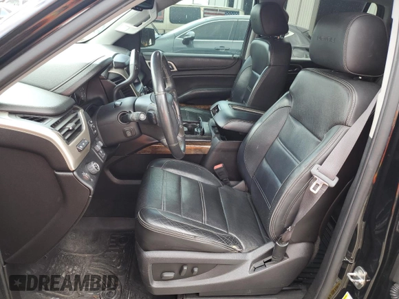 2015 GMC Yukon Denali with VIN 1GKS1CKJ0FR140877, listed as a Copart auction lot 50917985 with 180,726 mi miles and Salvage Title. Bid and sale history available at carsss.com. Image 7.