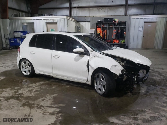 2013 Volkswagen GTI with VIN WVWGD7AJ1DW124574, listed as a Copart auction lot 44914075 with 0 mi miles and Salvage Title. Bid and sale history available at carsss.com. Image 4.