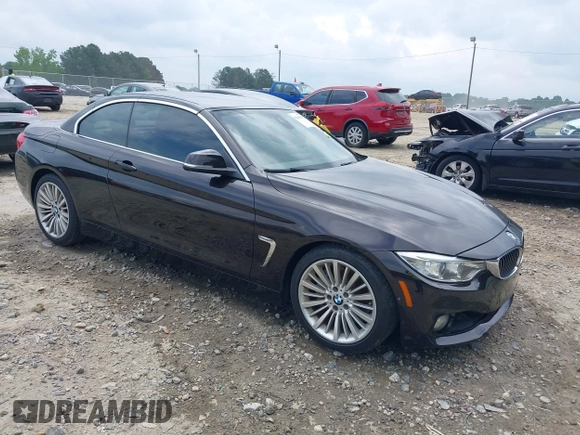 2014 BMW 4 Series 435i with VIN WBA3T3C50EJ876997, listed as a IAAI auction lot 42406299 with 115,048 mi miles and . Bid and sale history available at DreamBid. Image 1.