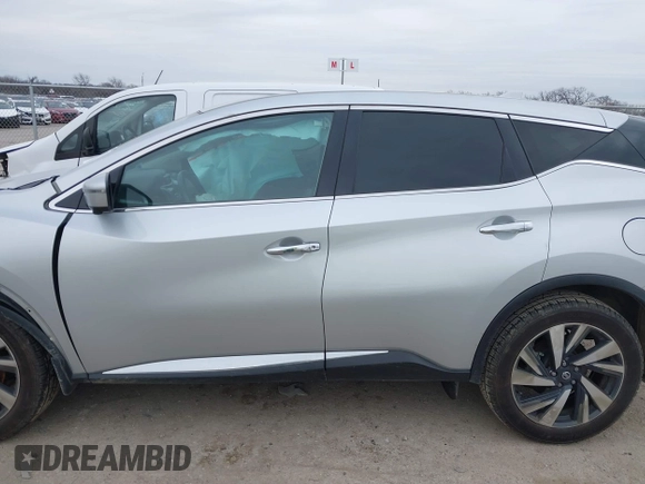 2022 Nissan Murano SL with VIN 5N1AZ2CJXNC108573, listed as a IAAI auction lot 41620603 with 51,717 mi miles and . Bid and sale history available at carsss.com. Image 14.