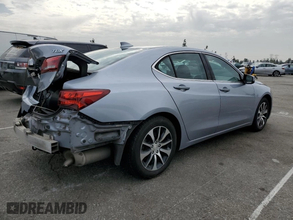 2016 Acura TLX with VIN 19UUB1F36GA008869, listed as a Copart auction lot 47811165 with 74,464 mi miles and Salvage Title. Bid and sale history available at carsss.com. Image 3.