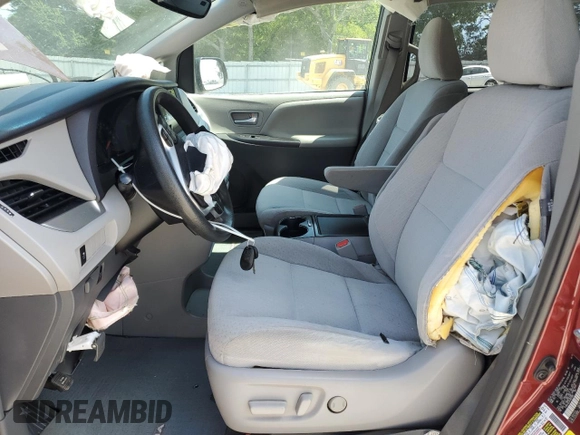 2015 Toyota Sienna LE AAS with VIN 5TDKK3DC3FS607895, listed as a Copart auction lot 54970035 with 145,956 mi miles and Salvage title. Bid and sale history available at DreamBid. Image 7.