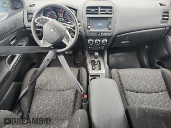2020 Mitsubishi Outlander ES with VIN JA4AR3AU0LU010368, listed as a Copart auction lot 60640025 with 43,553 mi miles and Salvage title. Bid and sale history available at DreamBid. Image 8.