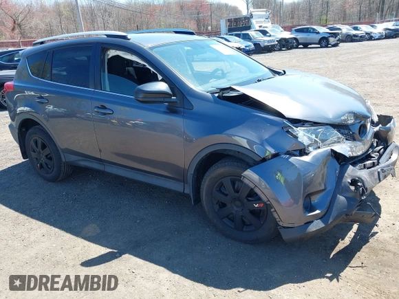 2015 Toyota RAV4 LE with VIN JTMBFREV4FJ037989, listed as a IAAI auction lot 42063957 with 93,201 mi miles and . Bid and sale history available at DreamBid. Image 1.