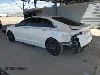 2018 Lincoln MKZ Reserve with VIN 3LN6L5E98JR621991, listed as a Copart auction lot 52792335 with 88,972 mi miles and Salvage title. Bid and sale history available at DreamBid. Image 2.