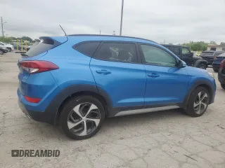 2017 Hyundai Tucson Sport z VIN KM8J33A28HU546963, wystawiony jako Copart lot #58619735 z przebiegiem 106 758 mil mil oraz Czysty tytuł • Clean title. Historia ofert i sprzedaży dostępna na DreamBid. Obrazek 3.