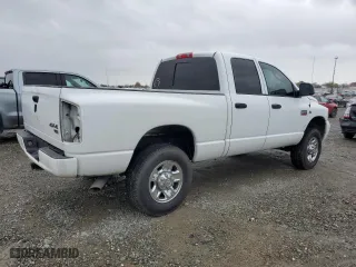 2007 Dodge Ram 2500 Laramie with VIN 1D7KS28A57J593604, listed as a Copart auction lot 82326324 with 174,769 mi miles and Salvage Title. Bid and sale history available at carsss.com. Image 3.