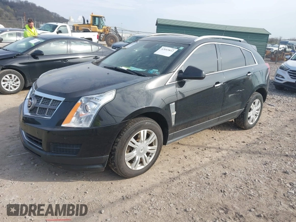 2011 Cadillac SRX Luxury Collection with VIN 3GYFNAEY1BS602377, listed as a IAAI auction lot 42053812 with 261,653 mi miles. Bid and sale history available at carsss.com. Image 2.