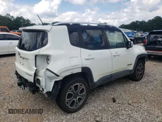 2016 Jeep Renegade Limited with VIN ZACCJBDT9GPD03910, listed as a Copart auction lot 59507745 with 100,971 mi miles and Salvage title. Bid and sale history available at DreamBid. Image 3.