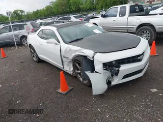 2013 Chevrolet Camaro LT with VIN 2G1FG1E34D9149742, listed as a IAAI auction lot 42082863 with 144,332 mi miles. Bid and sale history available at carsss.com. Image 1.