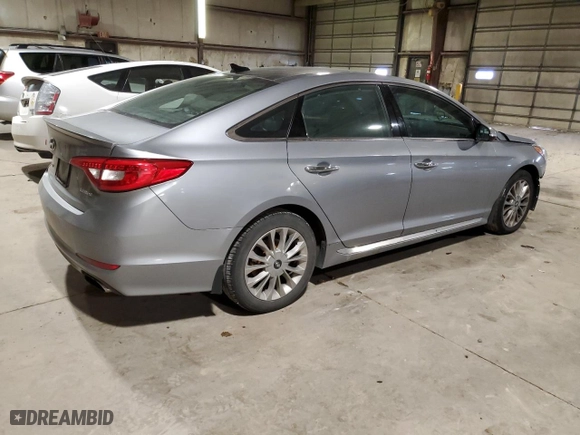 2015 Hyundai Sonata 2.4L Sport with VIN 5NPE34AF8FH199236, listed as a Copart auction lot 44051315 with 144,802 mi miles and Salvage Title. Bid and sale history available at carsss.com. Image 3.
