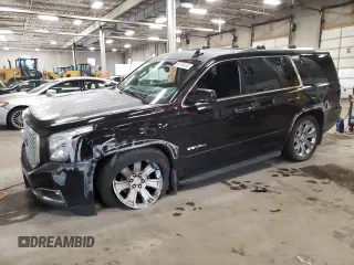 2016 GMC Yukon Denali with VIN 1GKS2CKJ8GR402482, listed as a Copart auction lot 69753434 with 160,816 mi miles and Salvage Title. Bid and sale history available at carsss.com. Image 1.