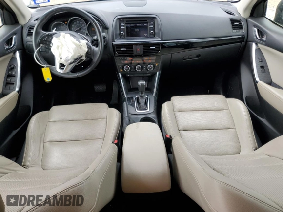 2015 Mazda CX-5 Grand Touring with VIN JM3KE2DY1F0466011, listed as a Copart auction lot 50695165 with 51,967 mi miles and Salvage Title. Bid and sale history available at carsss.com. Image 8.