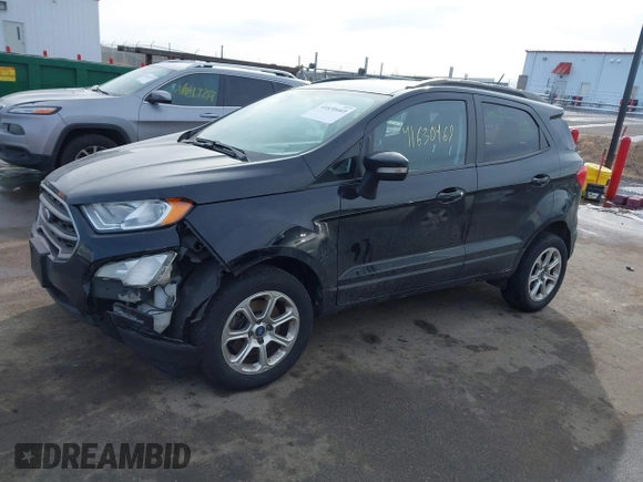 2018 Ford EcoSport SE with VIN MAJ6P1ULXJC228707, listed as a IAAI auction lot 41630469 with 91,070 mi miles. Bid and sale history available at carsss.com. Image 18.