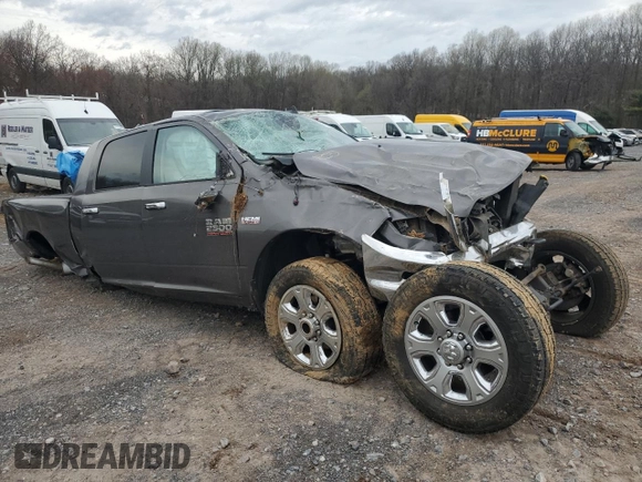 2015 Ram 2500 Big Horn with VIN 3C6UR5MJ3FG552997, listed as a Copart auction lot 51508525 with Not provided miles and Salvage title. Bid and sale history available at DreamBid. Image 4.